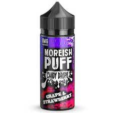 Moreish Puff Grape & Strawberry Candy Drops Shortfill E-Liquid