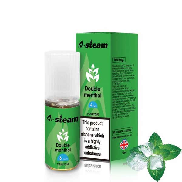 Double Menthol Regular 10ml by A Steam