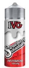 IVG Strawberry Sensation 100ml Shortfill E-Liquid