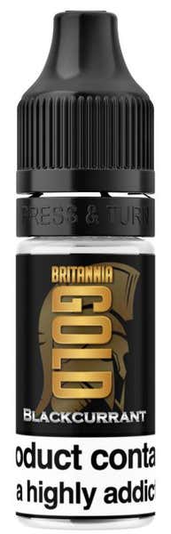 Blackcurrant Regular 10ml by Britannia Gold