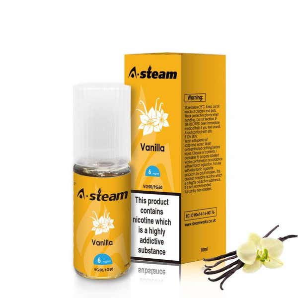 Vanilla Regular 10ml by A Steam