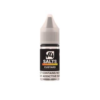V4POUR Custard Nicotine Salt
