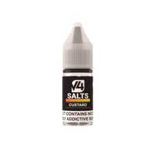 V4POUR Custard Nicotine Salt E-Liquid