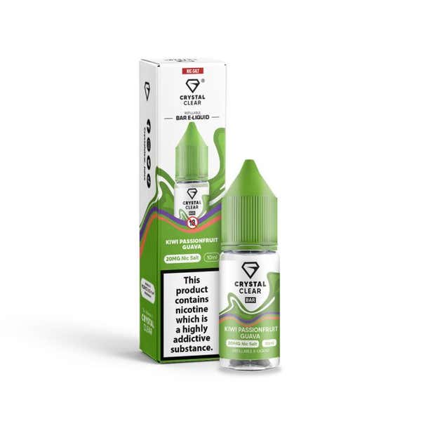 Kiwi Passionfruit Guava Nicotine Salt by Crystal Clear