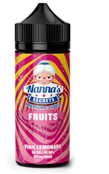 Pink Lemonade Shortfill by Nannas Secrets