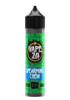  Spearmint Chews Menthol Shortfill