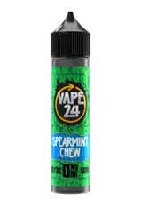 Vape 24 Spearmint Chews Menthol Shortfill E-Liquid