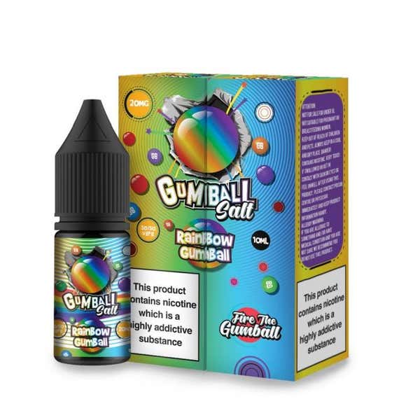 Rainbow Gumball Nicotine Salt by Gumball by Slushie