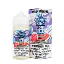 Candy King Strawberry Watermelon Bubblegum On Ice Shortfill E-Liquid