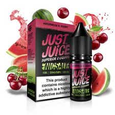 Just Juice Watermelon & Cherry Nicotine Salt E-Liquid