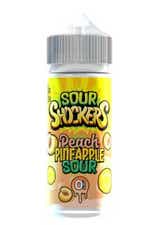 Sour Shockers Peach & Pineapple Sour Shortfill E-Liquid