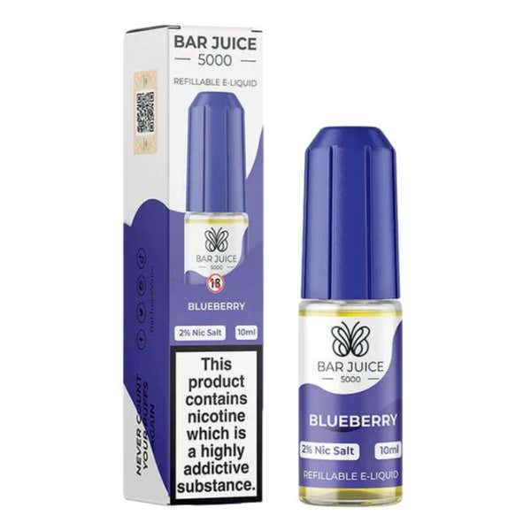 Blueberry Nicotine Salt by Bar Juice 5000