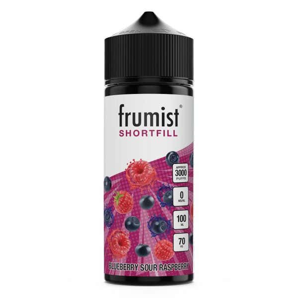 Blueberry Sour Raspberry Shortfill by Frumist
