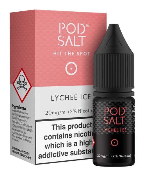 Lychee Ice Nicotine Salt by Pod Salt