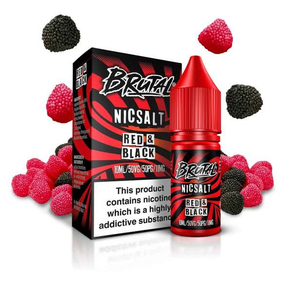 Red & Black Nicotine Salt by BRUTAL