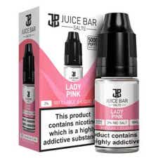 Juice Bar Lady Pink Nicotine Salt E-Liquid