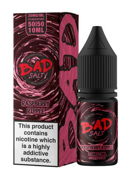 Raspberry Ripple Nicotine Salt by BAD Juice