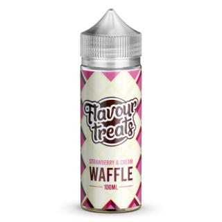 Flavour Treats Strawberries & Cream Waffle Shortfill
