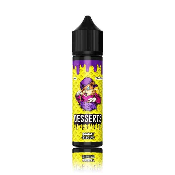 Jammy Biscuit Shortfill by The Vaping Hamster