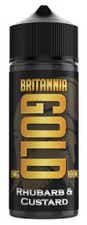 Britannia Gold Rhubarb & Custard Shortfill E-Liquid