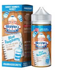 Nannas Secrets Blue Raspberry Shortfill E-Liquid