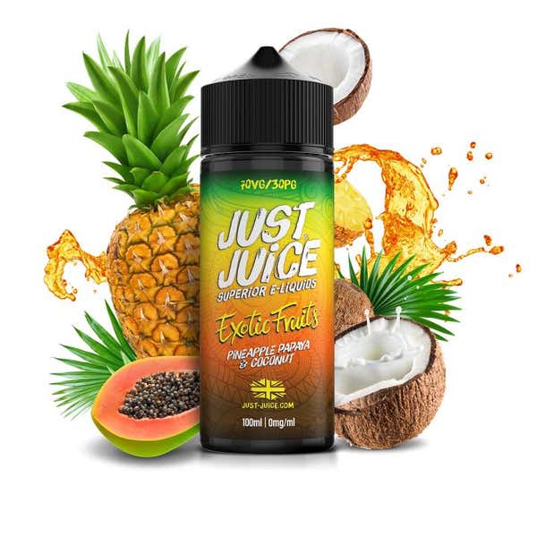 Pineapple, Papaya & Coconut Shortfill by Just Juice